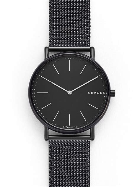 plain black watch